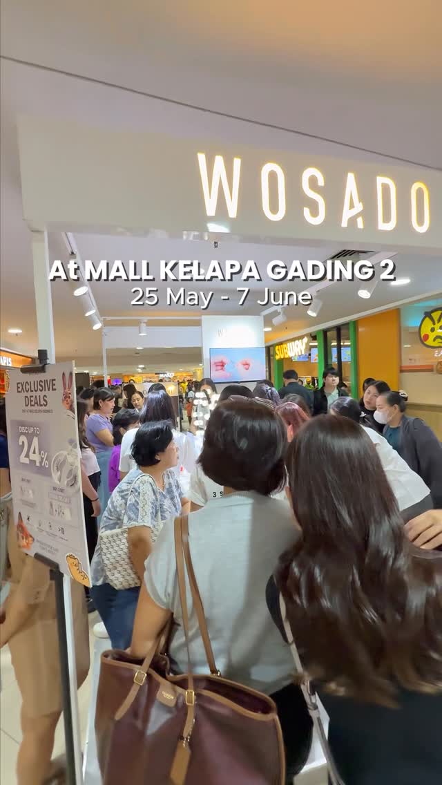 WOSADO Roadshow in Jakarta - Summarecon Mall Kelapa Gading 2